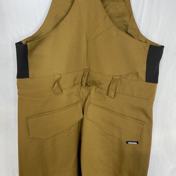 Gsou Snow Relaxed Fit Snow Bibs Camel Men’s S - Picture 4 of 11